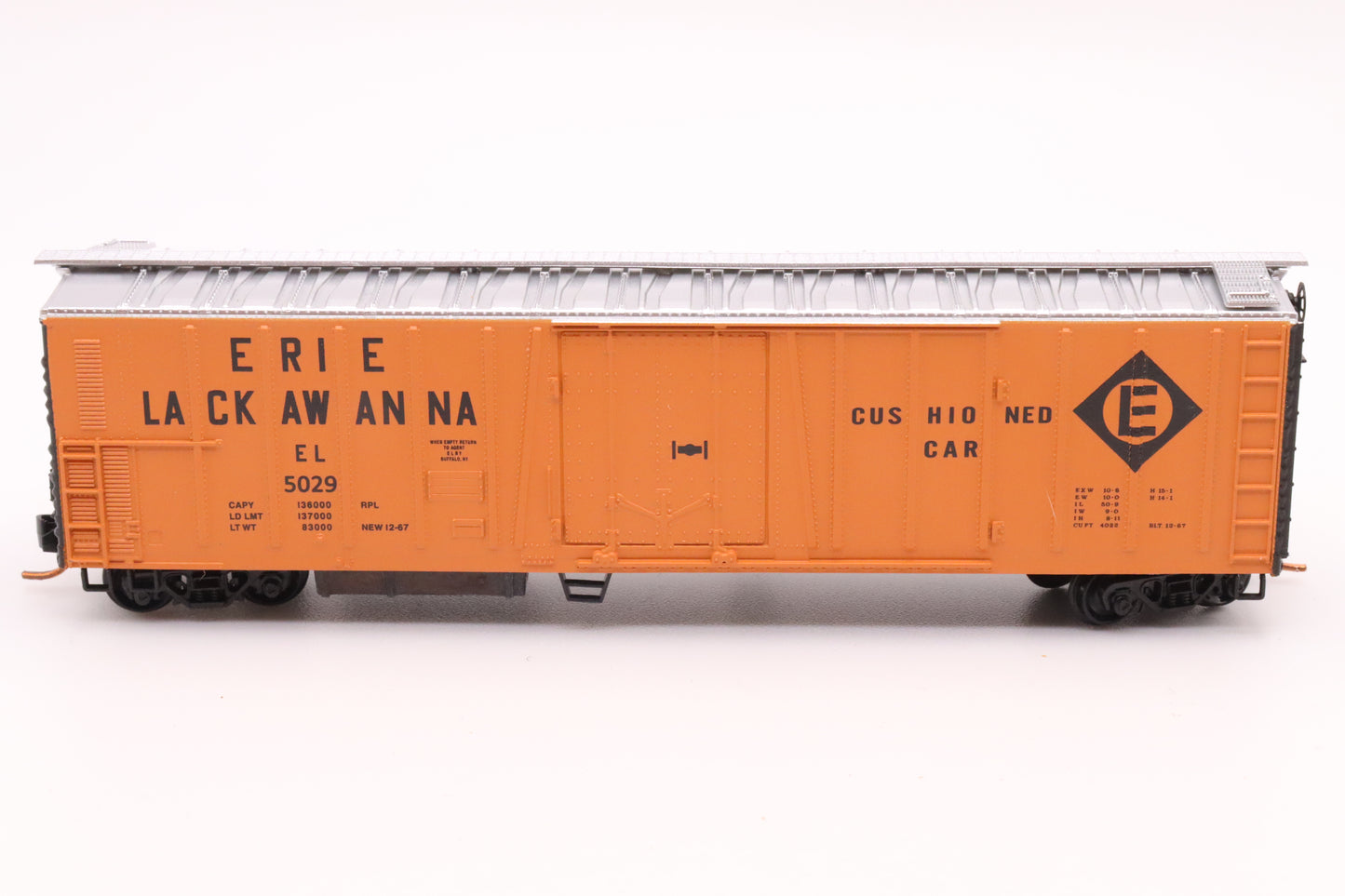 MTL-070 00 020 - 51' 3-3/4" Rib Side Mechanical Reefer - Erie Lackawanna - EL #5029