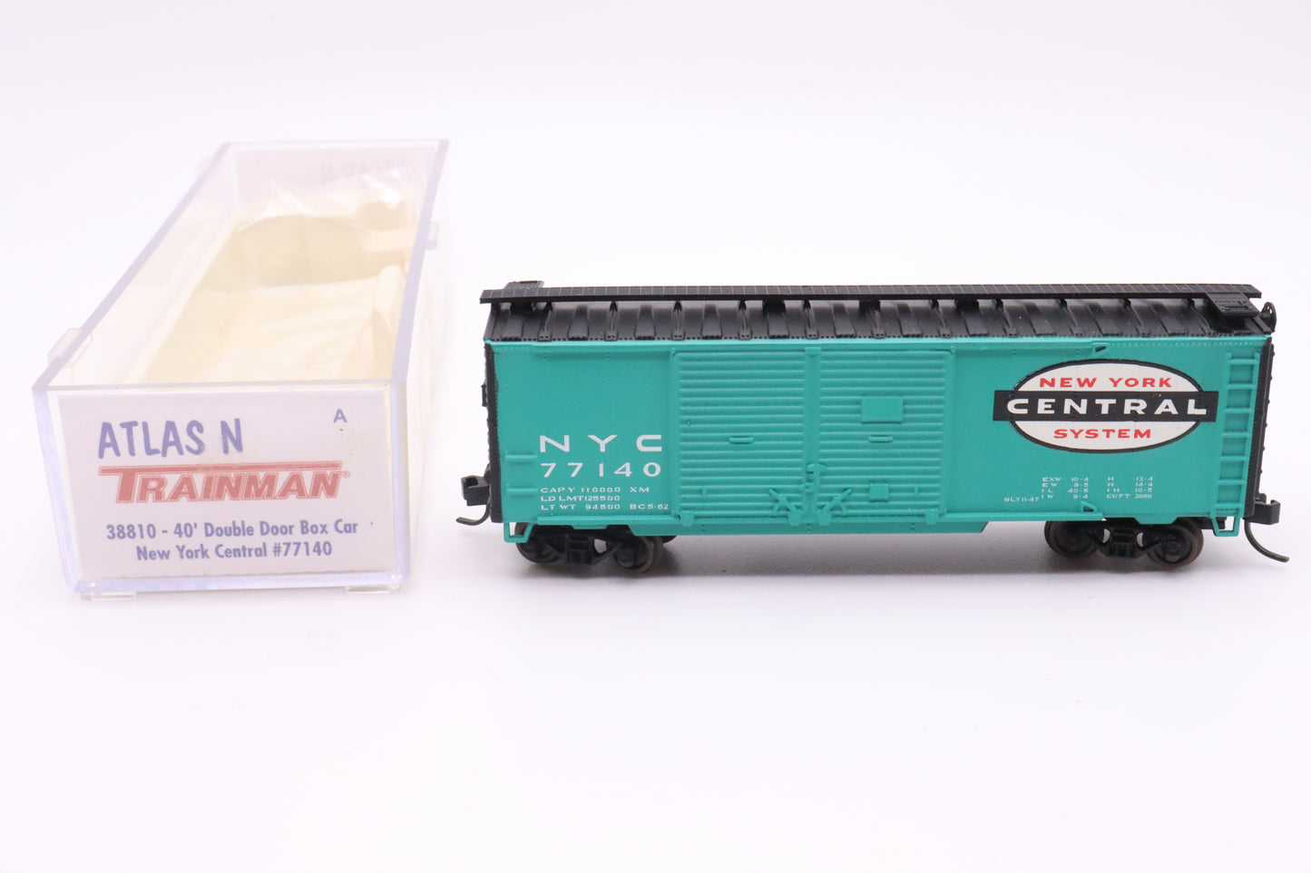 ATL-38810 - 40'  Double Door Box Car - New York Central - NYC #77140