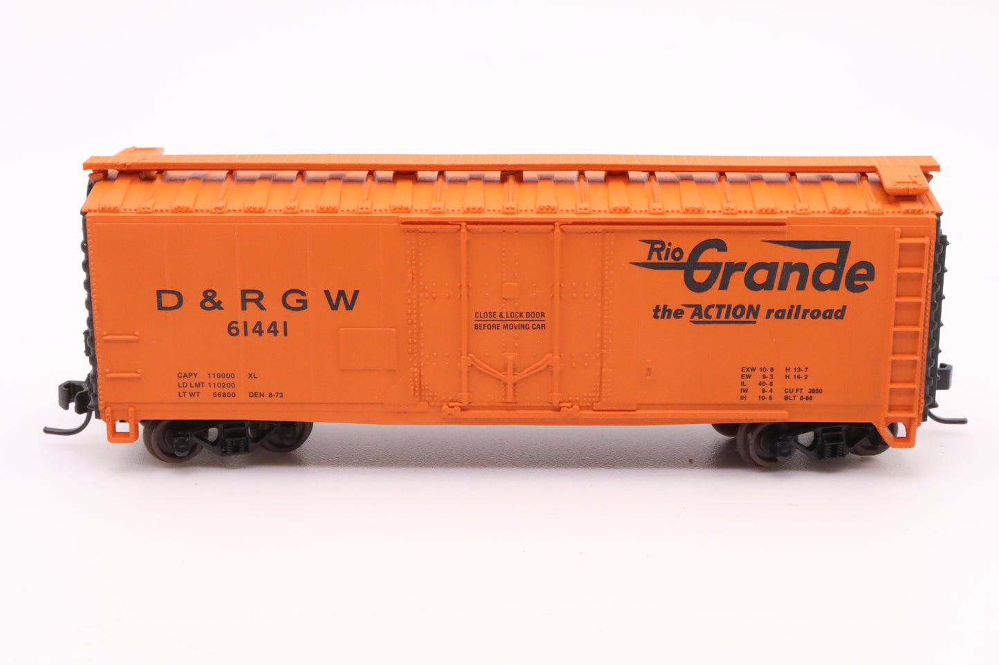 ATL-33093 - 40' Plug Door Box Car - Rio Grande - D&RGW #61441