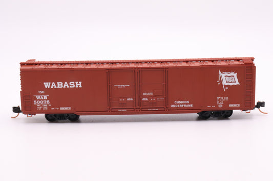 MTL-122 00 010 - 60' Box Car, Double Plug Doors - WABASH - WAB #50076