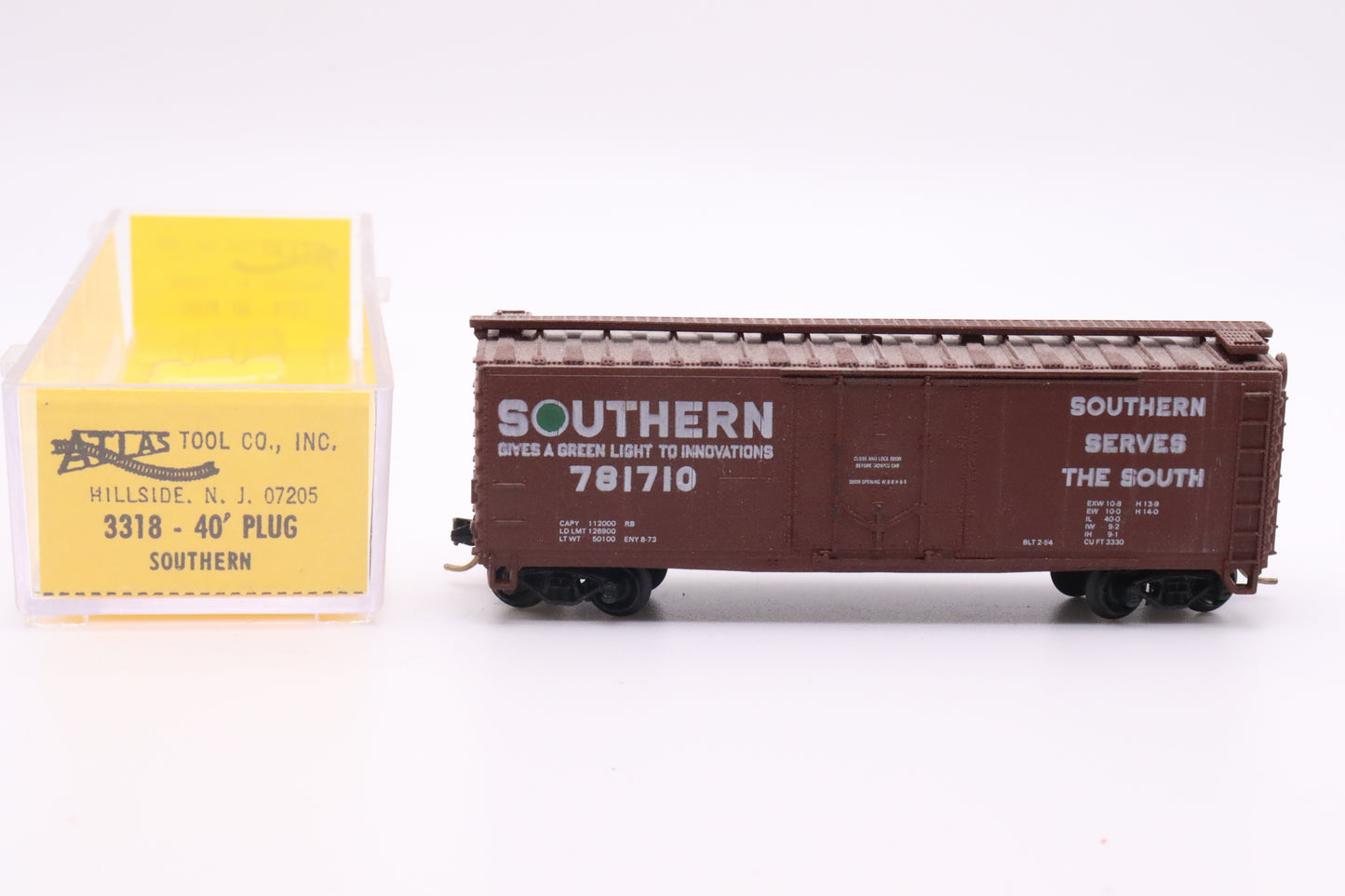 ATL-3318 - 40' Boxcar w/Plug Door - Southern - SOU #781710