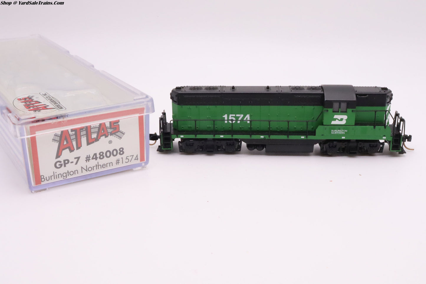 ATL-48008 - GP-7 Burlington Northern - BN #1574 - N Scale - Preowned