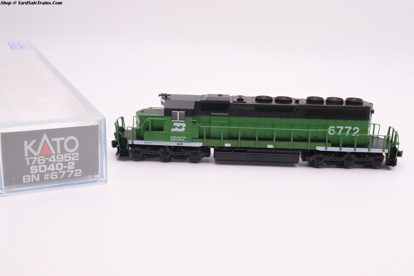 KAT-176-4952 - SD40-2 Burlington Northern - BN #6772 - N Scale - Preowned