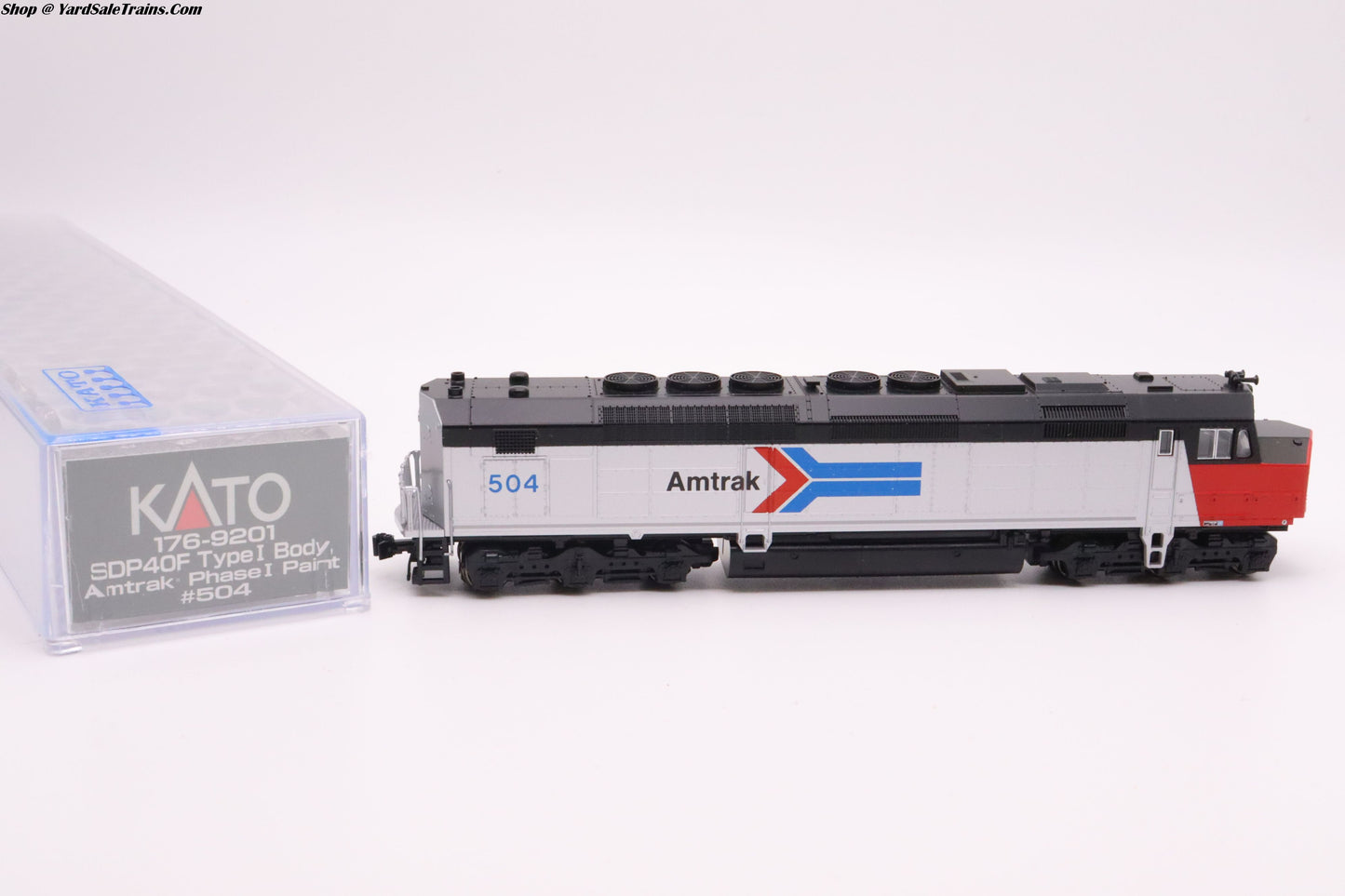 KAT-176-9201 - SDP40F AMTRAK - #504 - N Scale - Preowned