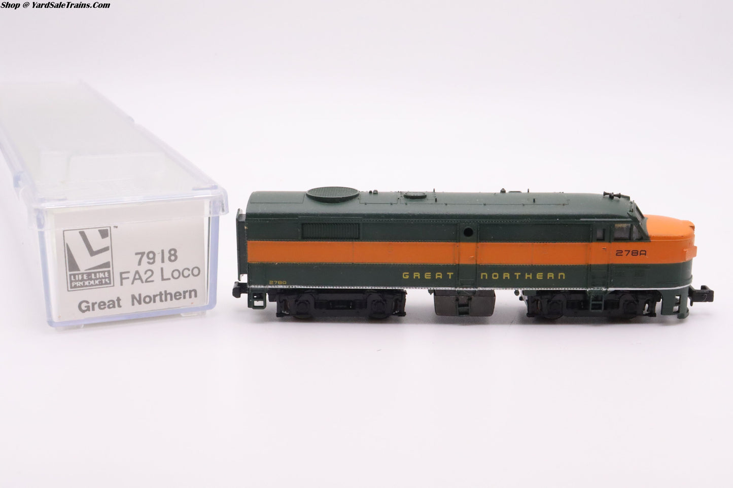 LL-7918 - FA2 Locomotive - Great Northern - GN # 278A - N Scale - Preowned