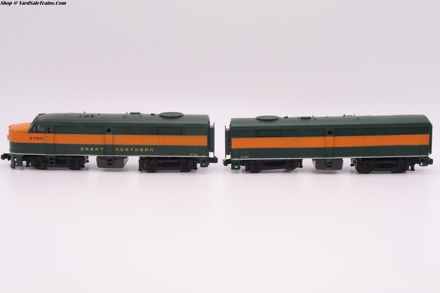 LL-7918 / LL-7919 - FA2/FB2 Locomotive Set - Great Northern - GN # 278A / 278B - N Scale - Preowned