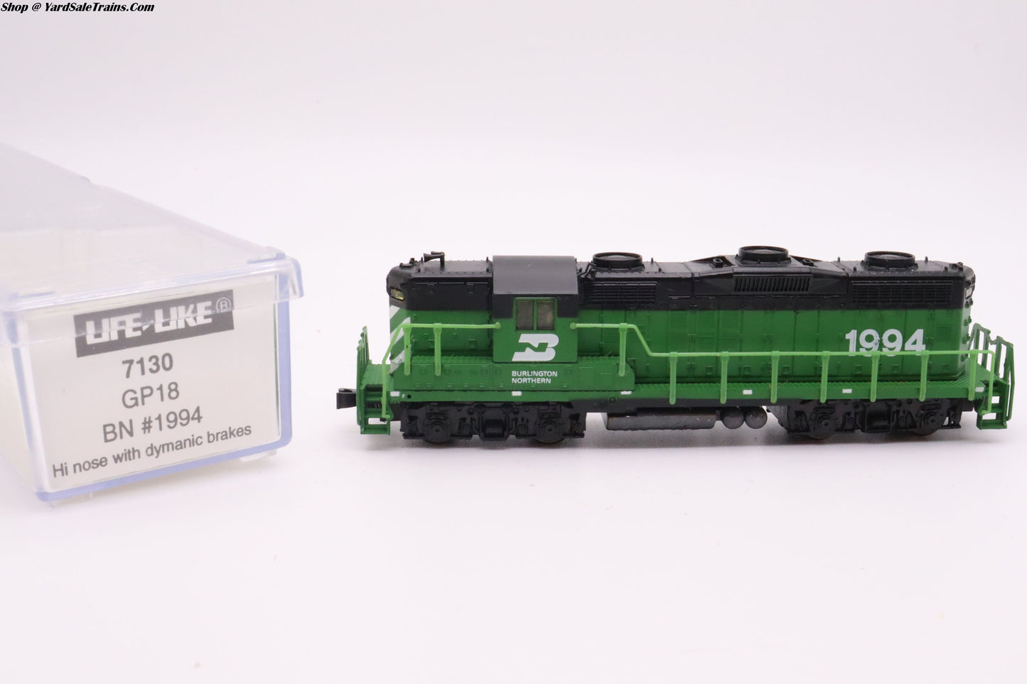 LL-7130 - GP18 Locomotive - Burlington Northern - BN #1994 - N Scale - Preowned