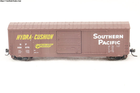 AJCC-1194-102A - 50' Single Door Box Car - Southern Pacific - SP 233675 - N-Scale - Preowned