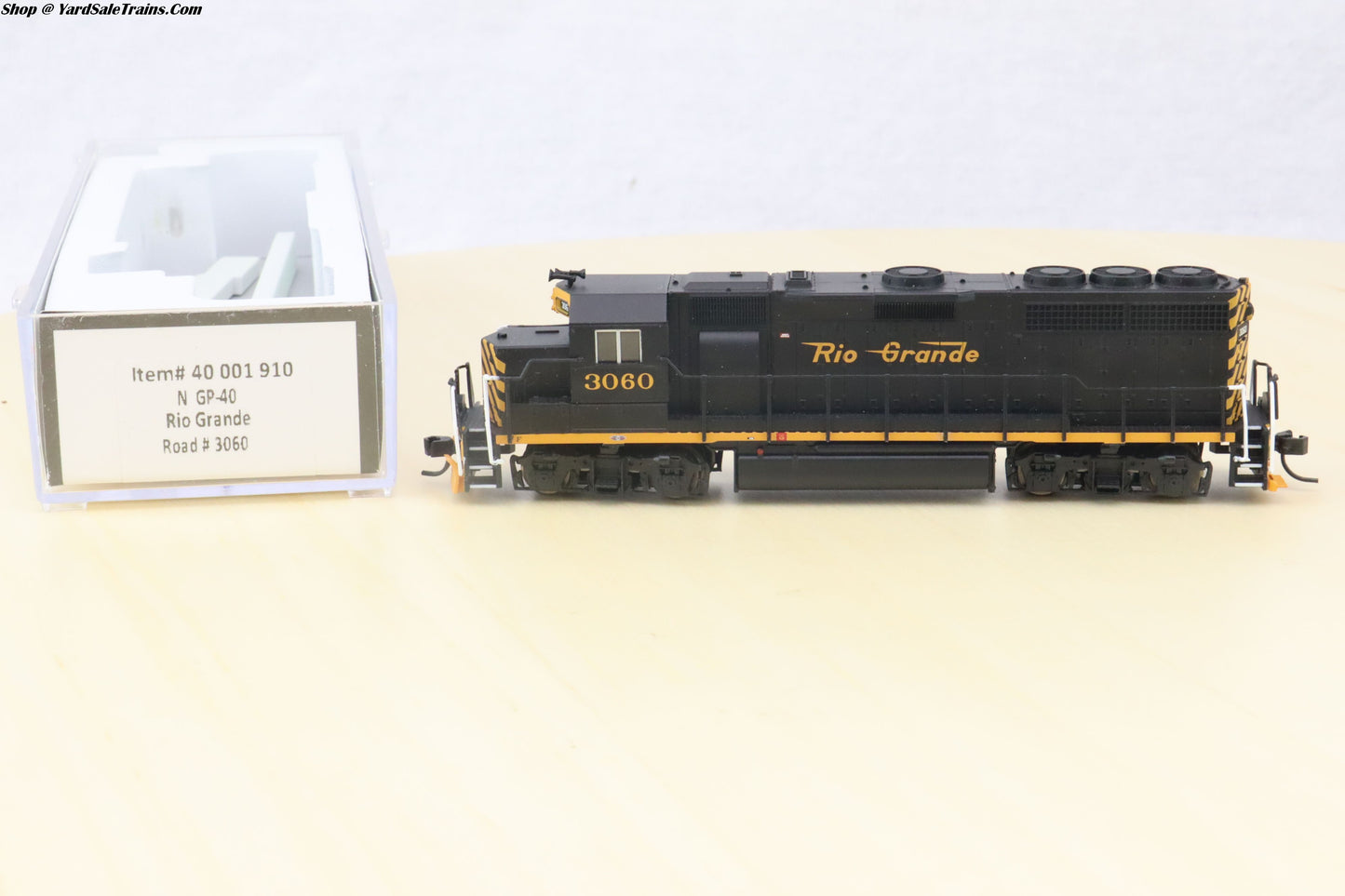 ATL-40 001 910 - GP40 - Rio Grande - D&RGW #3060 - N-Scale - Preowned