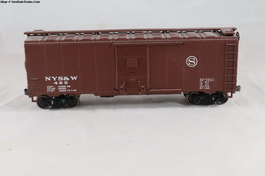 BEV-1155-1 - 40' Box Car - New York, Susquehanna & Western - NYS&W #425 - Built, Metal Wheels, Resistored - HO-Scale - Preowned