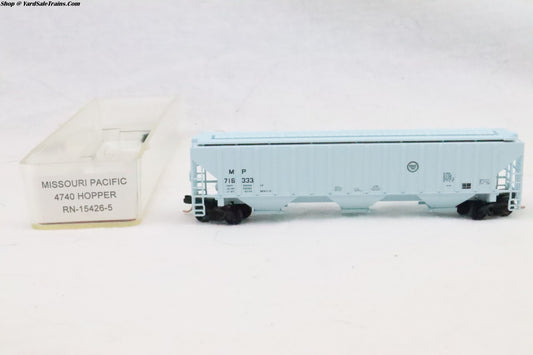 RED-RN-15426-5 - 4740 Covered Hopper - Missouri Pacific - MP #716333 - N-Scale - Preowned