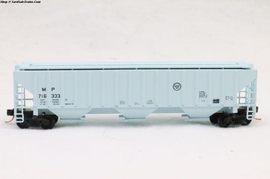 RED-RN-15426-5 - 4740 Covered Hopper - Missouri Pacific - MP #716333 - N-Scale - Preowned