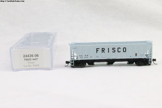 TW-24436-06 - PS2CD 4427 Hopper - Frisco - SLSF #79475 - N-Scale - Preowned