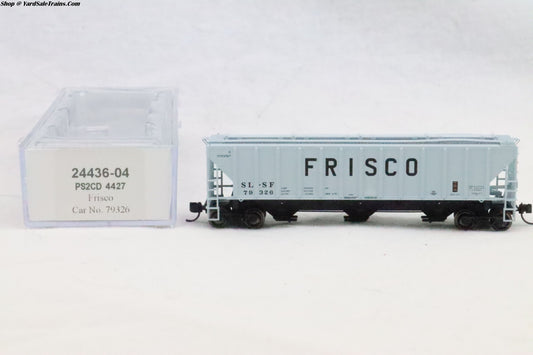TW-24436-04 - PS2CD 4427 Hopper - Frisco - SLSF #79326 - N-Scale - Preowned