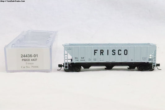 TW-24436-01 - PS2CD 4427 Hopper - Frisco - SLSF #79006 - N-Scale - Preowned