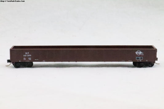 E&C-825 - 65' Mill Gondola - Missouri Pacific - MP #651399 - N-Scale - Preowned - Wrong Box