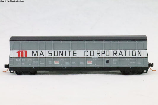 RED-RN-17410-6 - Thrall Box Car - Masonite - MASX #2005 - N-Scale - Preowned