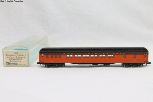 RIV-9546 - Pullman Car - Milwaukee Road -  MILW #234 - N-Scale - Preowned