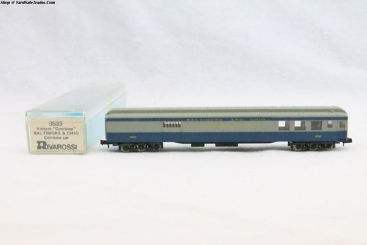 RIV-9533 - Combine Car - Baltimore & Ohio - B&O #2003 - N-Scale - Preowned