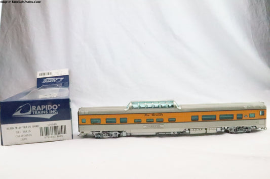 RAP-116040 - Budd Mid-Train Dome - Ski Train - California (Late Model) - HO-Scale - Preowned