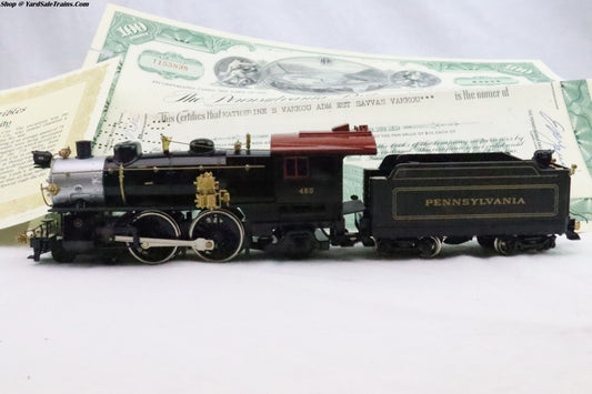 MAN-03008 - 4-4-2 Locomotive - "The Lindbergh Special" - Pennsylvania - PRR #460 - HO-Scale - Preowned