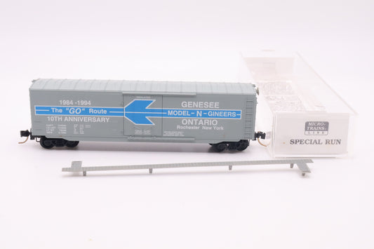 MTL-NSC-94-22 - 10th Anniversary Genesee Ontario Model-N-Gineers 1984-1994 Special Run Car