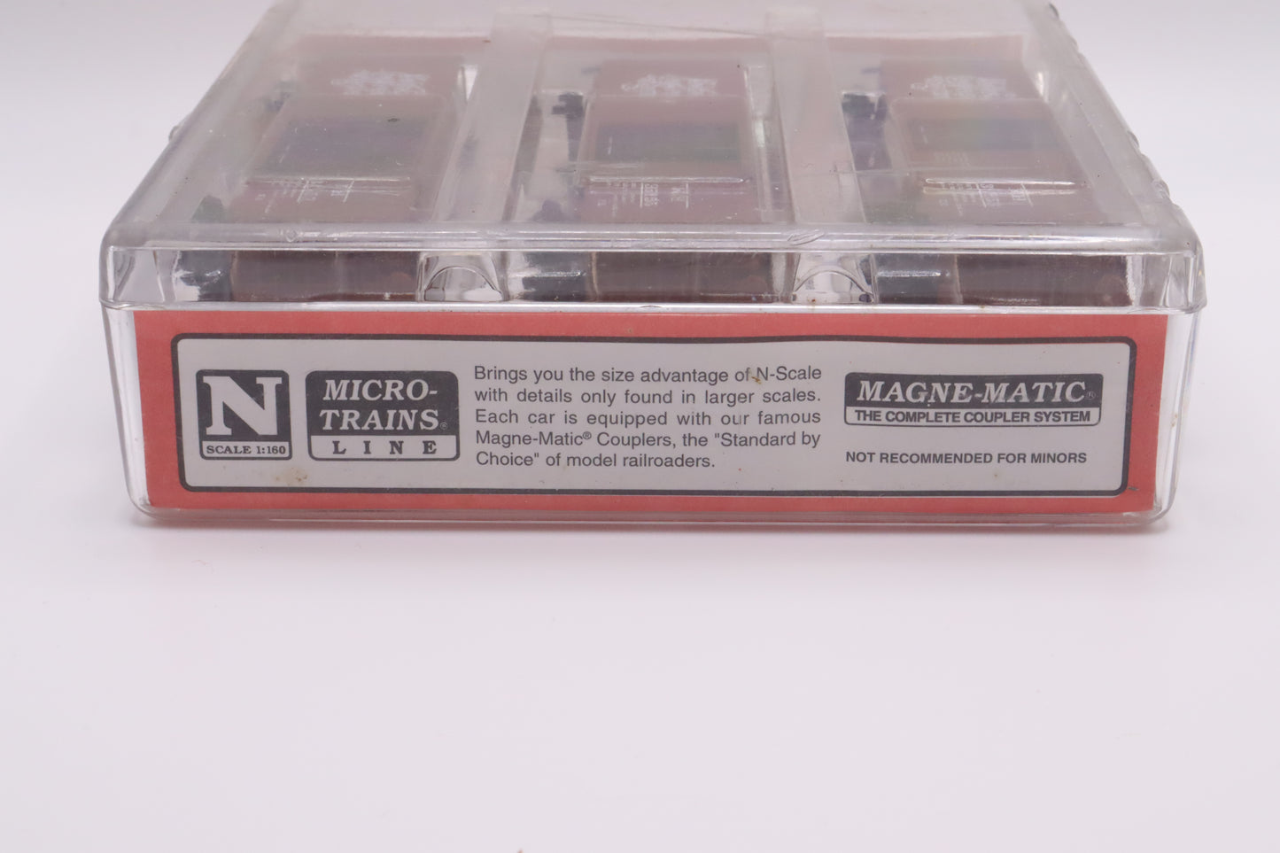 MTL-20029-2 - 40' Standard Boxcar Single Door (3-Pack) - New York, New Haven & Hartford - NH-35155/35153/35157
