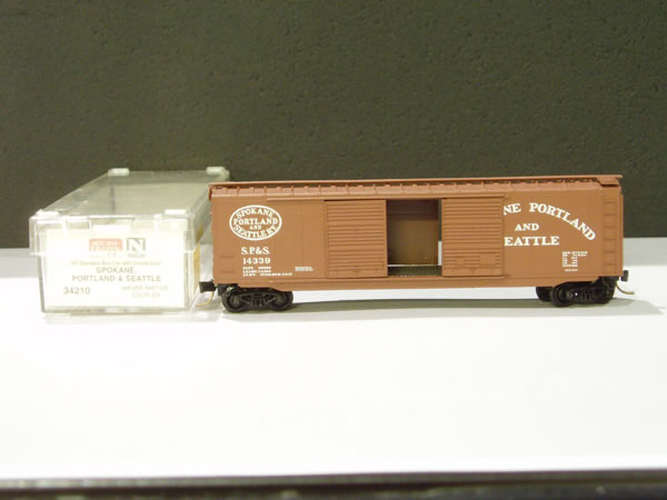MTL-34210 - 50' Standard Box Car, Double Doors - SP&S #14339