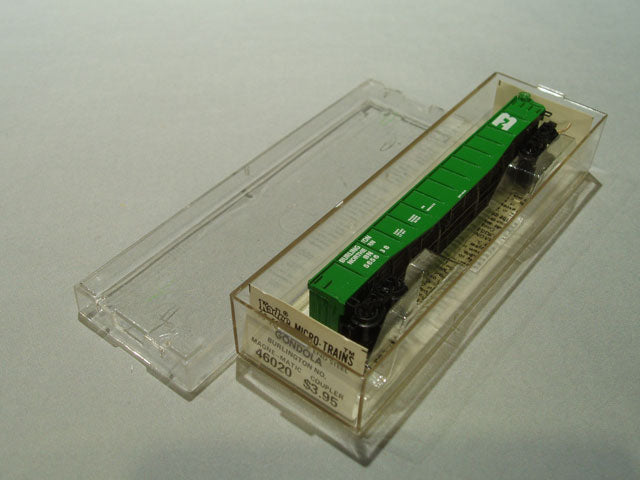 MTL-46020 - 50' Gondola, Fishbelly Drop-End - Burlington Northern #565638
