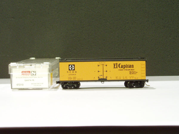 MTL-47210 - 40' Sheathed Wood Refrigerator Car - Santa Fe #26355