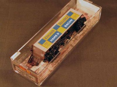 MTL-058 00 130 - 36' Wood Sheathed Ice Refrigerator Car - Kingan's #237
