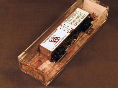 MTL-058 00 150 - 36' Wood Sheathed Ice Refrigerator Car - Schwarzschild & Sulzberger #2025