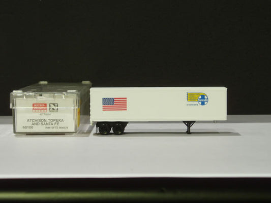 MTL-66100 - 40' Van Trailer - ATSF #904078