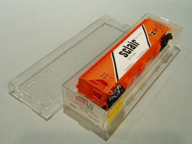 MTL-93040 - 3 Bay ACF Centerflow Covered Hopper w/Round Hatches - Sclair #46518