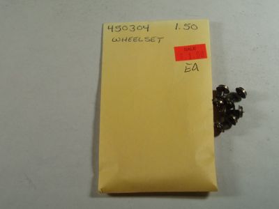 ATL-450304 - N SD-7/9 Geared Wheel Set - Blackened