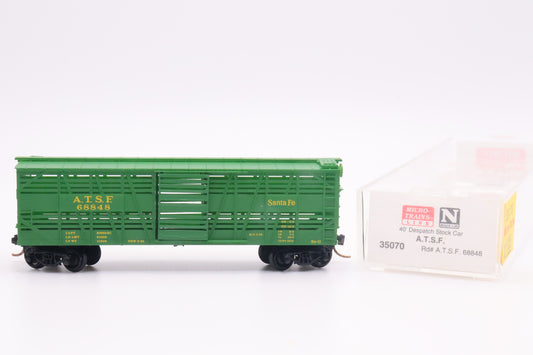 MTL-35070 - 40' Despatch Stock Car - Santa Fe - ATSF-68848