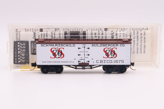 MTL-58020 - 36' Wood Sheathed Ice Reefer - Schwarzschild & Sulzberger - CBTCO-1675