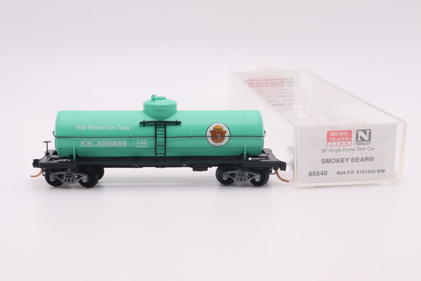 MTL-65540 - 39' Single Dome Tank Car - Smokey Bear - FPX-101259