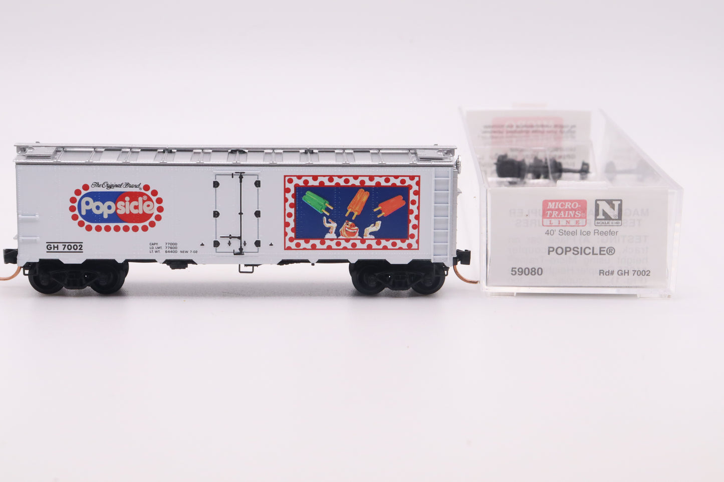 MTL-59080 - 40' Steel Ice Reefer - Popsicle - GH-7002