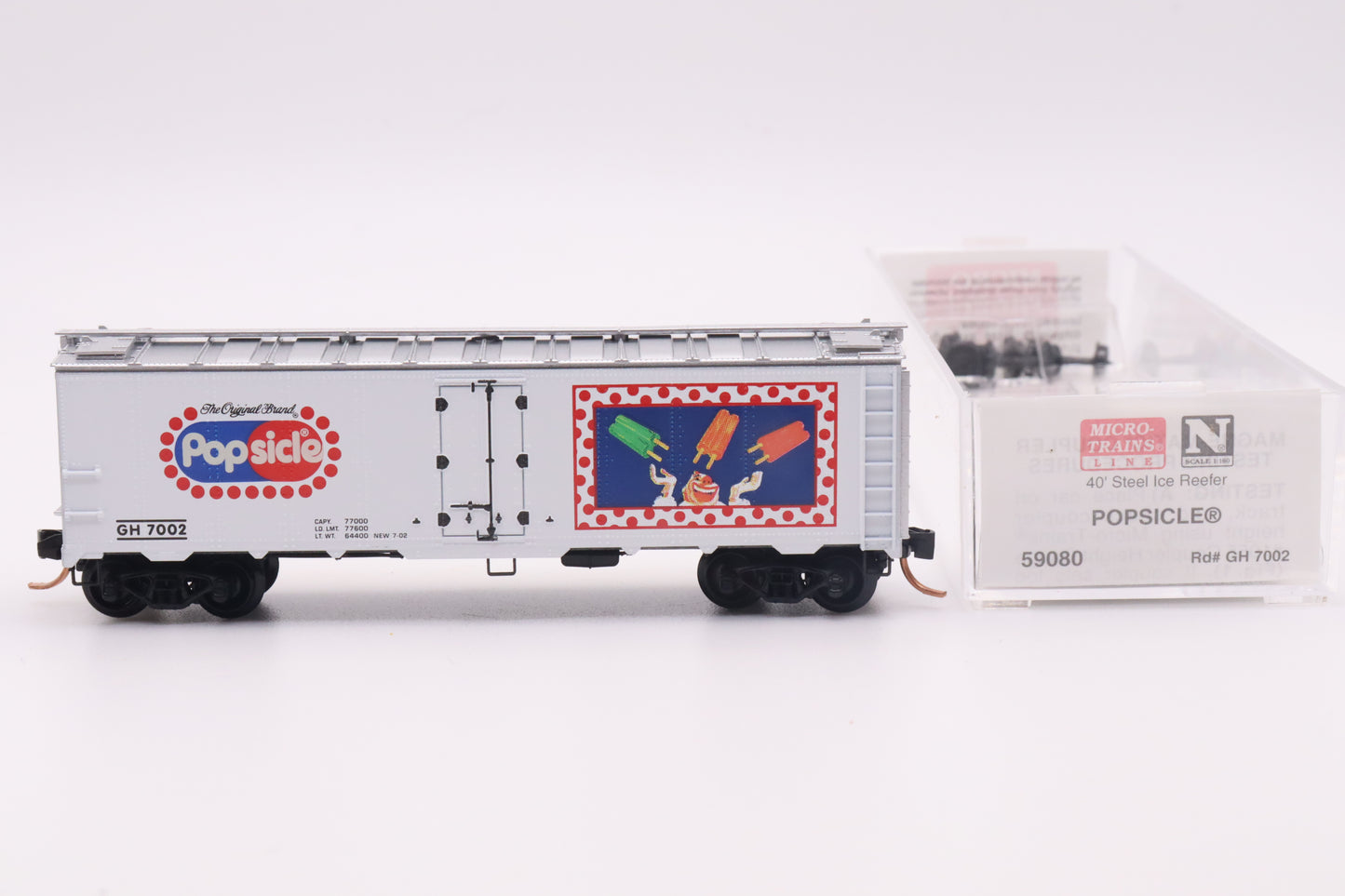 MTL-59080 - 40' Steel Ice Reefer - Popsicle - GH-7002