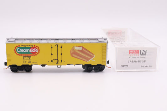 MTL-59070 - 40' Steel Ice Reefer - Creamsicle - GH-701