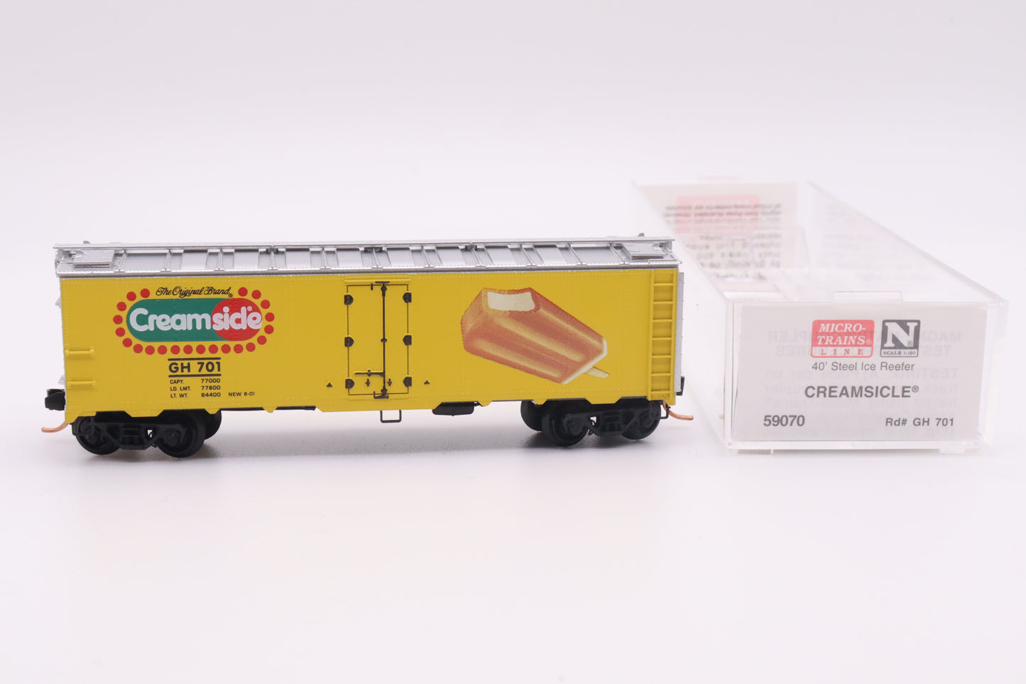 MTL-59070 - 40' Steel Ice Reefer - Creamsicle - GH-701