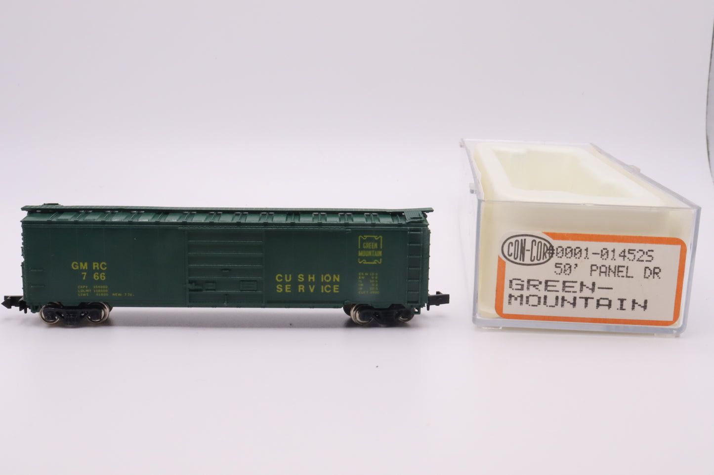 CC-1-01452S - 50' Panel Door Boxcar - Green-Mountain - GMRC-766