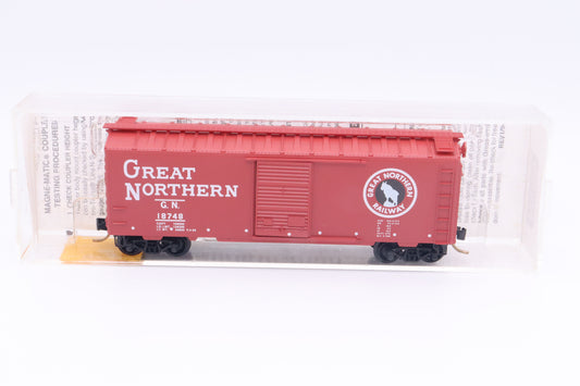 MTL-20156 - 40' Standard Box Car, Single Door - Great Northern - GN-18748