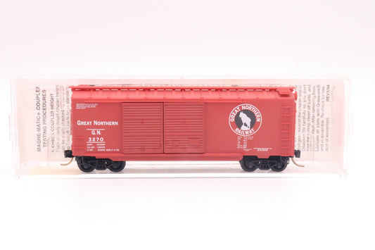 MTL-23060 - 40' Standard Box Car, Double Doors - Great Northern - GN-3270
