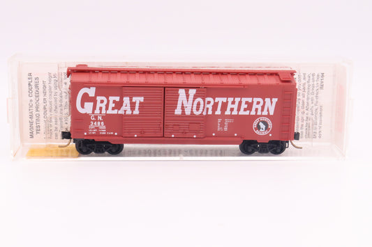 MTL-23220 - 40' Standard Box Car, Double Doors - Great Northern - GN-3486