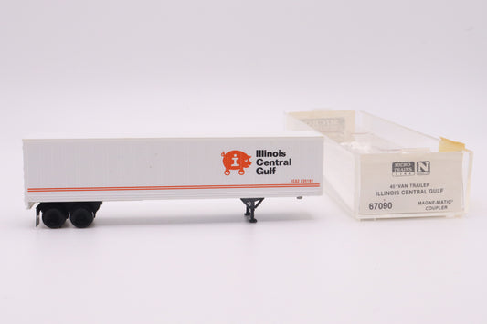MTL-67090 - 45' Van Trailer - Illinois Central Gulf - ICG-235192