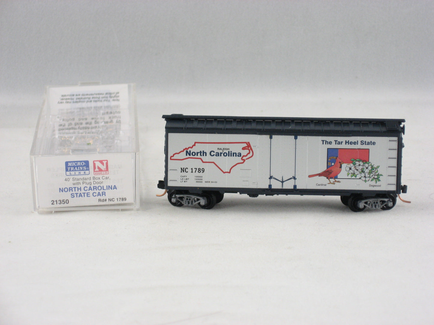 MTL-21350 - 40' Standard Boxxar, Plug Door - North Carolina State Car #1789