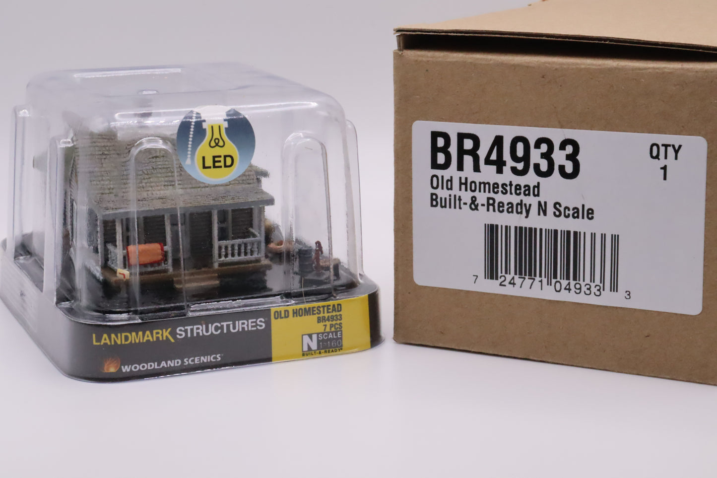 Woodland Scenics - BR4933 - Old Homestead - Built & Ready N Scale