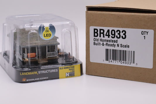 Woodland Scenics - BR4933 - Old Homestead - Built & Ready N Scale
